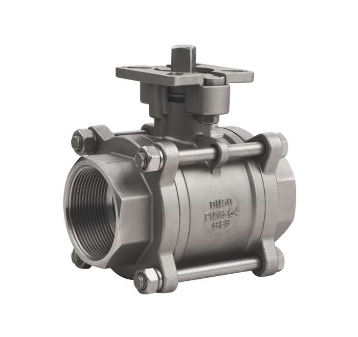 三片式高平台球阀