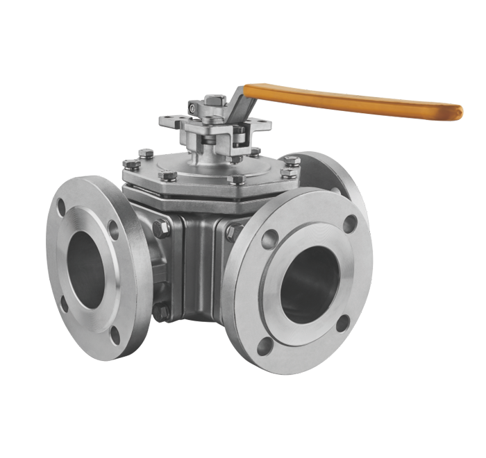 国标L型三通球阀